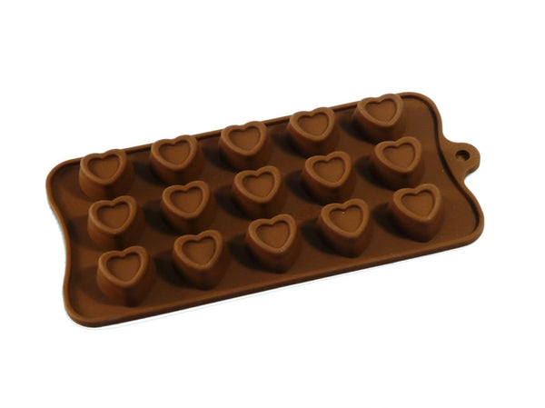 Indented Square Silicone Chocolate Mold