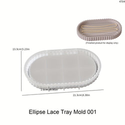 STRIPE TRAY OVAL