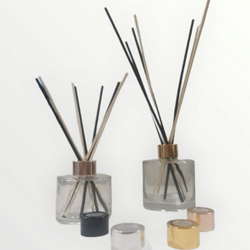 ROUND GLASS FOR REED DIFFUSER CLEAR