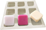 9 CAVITY SQUARE SOAP MOLD