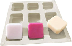 9 CAVITY SQUARE SOAP MOLD