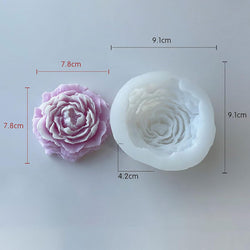 SILICONE MOLD PEONY LARGE