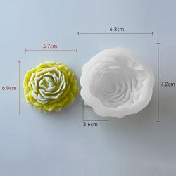 SILICONE MOLD PEONY MEDIUM