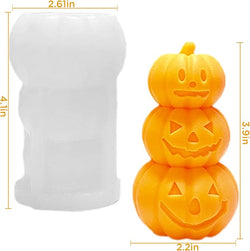 TRIPLE PUMPKIN MOLD