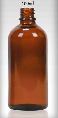 CARAMEL GLASS BOTTLE 100ml