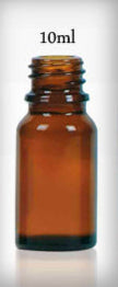 CARAMEL BOTTLE WITH DROPPER 10ml