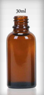 CARAMEL GLASS BOTTLE 30ml