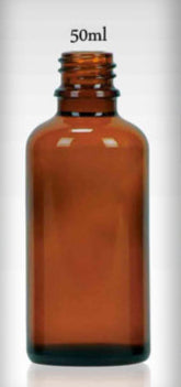 CARAMEL GLASS BOTTLE 50ml