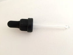 BLUE GLASS BOTTLE WITH DROPPER 10ml