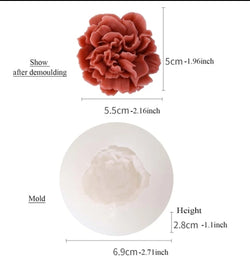 ROMANTIC FLOWER MOLD