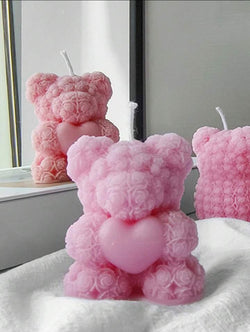 TEDDY BEAR WITH ROSES SMALL