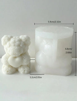 TEDDY BEAR WITH ROSES SMALL