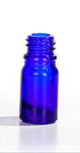 BLUE GLASS BOTTLE WITH DROPPER 10ml