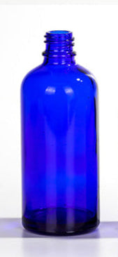 BLUE GLASS BOTTLE 100ml