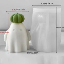 HALLOWEEN GHOST PUMPKIN MOLD