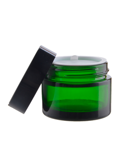 GREEN GLASS JAR 50ml