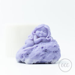MERMAID ON A ROCK MOLD