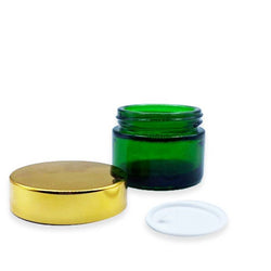 GREEN GLASS JAR 50ml