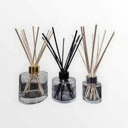 ROUND GLASS FOR REED DIFFUSER CLEAR