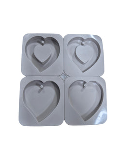 SILICONE MOLD HEARTS