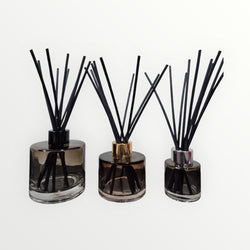 ROUND GLASS FOR REED DIFFUSER DEGRADE BLACK