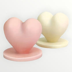 3D LOVE HEART WITH BASE SILICONE MOLD