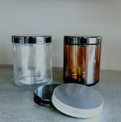 GLASS WITH LID 200ml