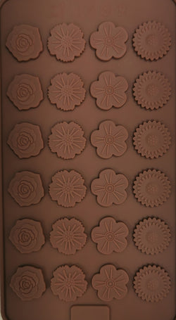 SILICONE MOULD MINI FLOWERS