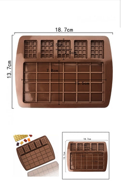 SILICONE MOLD CHOCOLATE BARS